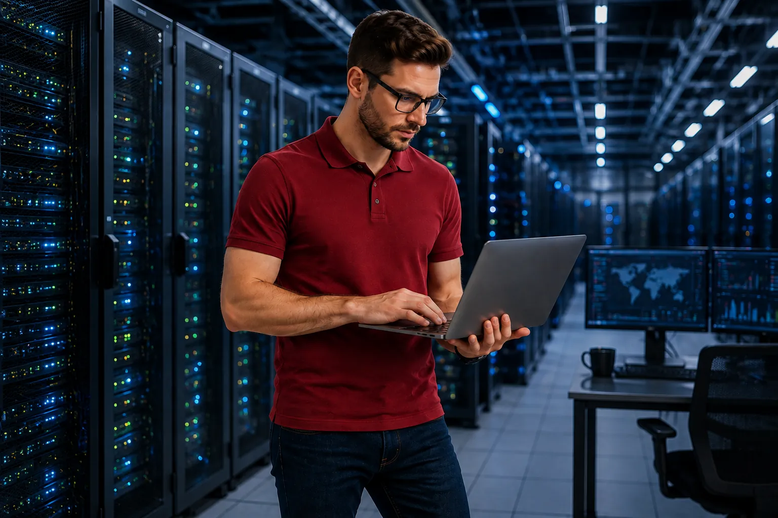 On-site infrastructure support, wherever your servers run.